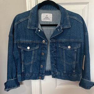 H&M Cropped Jean Jacket